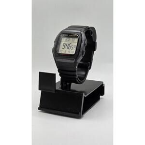 Casio W96H-1BV, 50 Meter WR Chronograph Watch, Alarm, 10 Year Battery, Date,